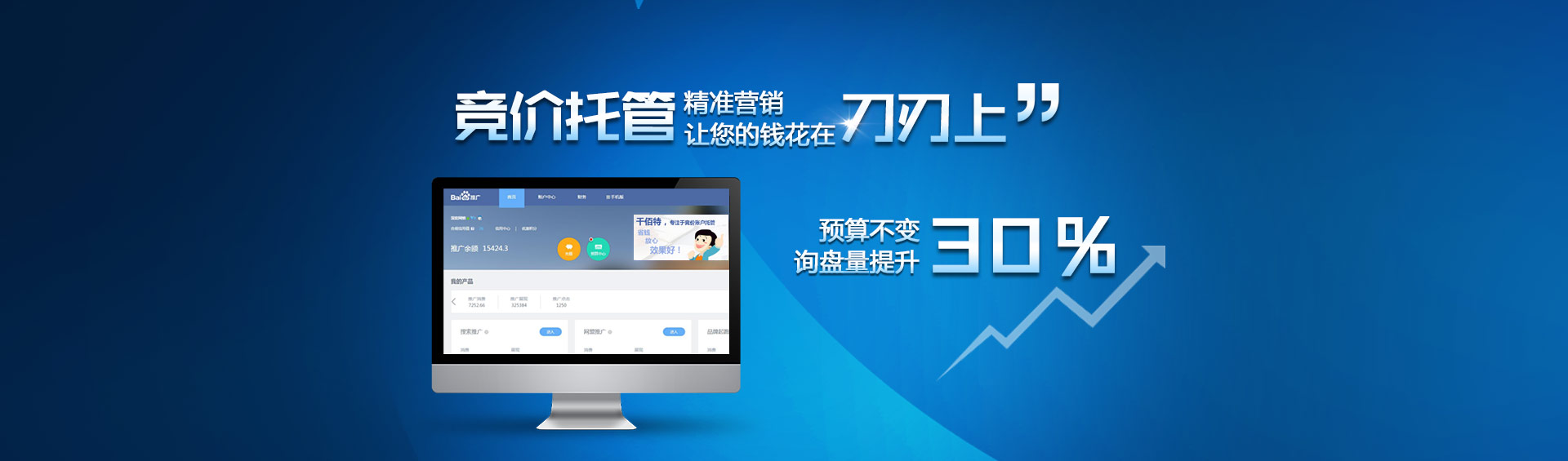 競價托管，精準營銷讓您的錢花在刀刃上