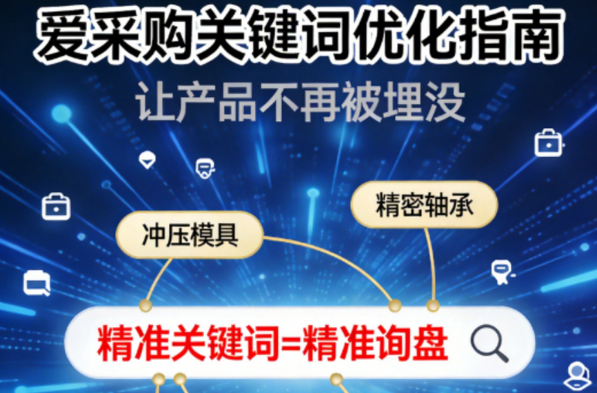 愛采購關鍵詞優化技巧有哪些？實操干貨來了！